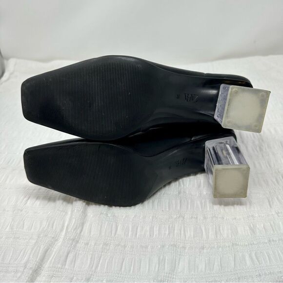 Zara Sleek Midi Calf Boots- Size 8 - Picture 12 of 15